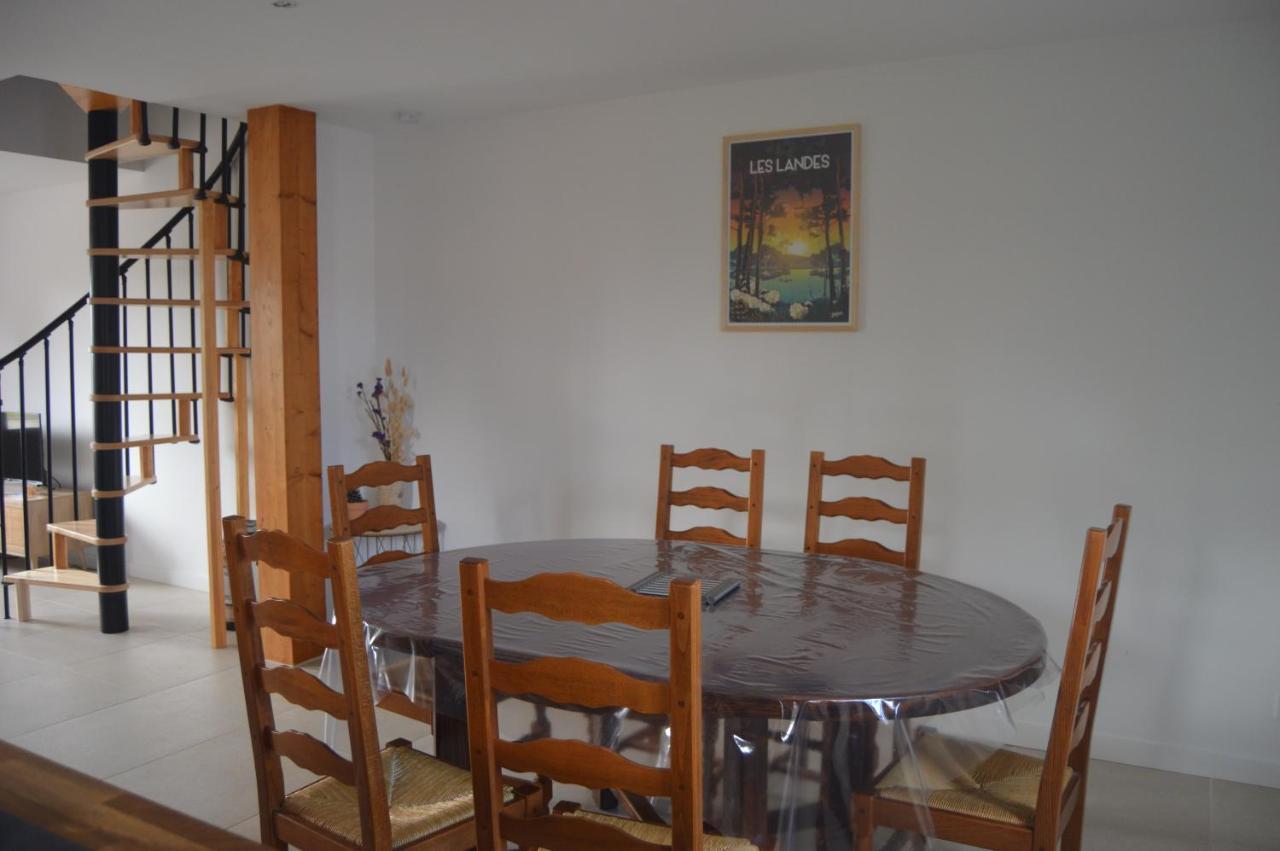 Maison Landaise Renovee Avec Charme לי-א-מיקס מראה חיצוני תמונה